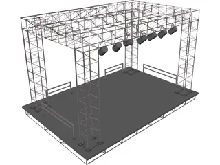 Stage 3D Model