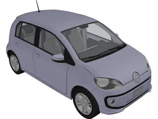 Volkswagen UP (2016) 3D Model