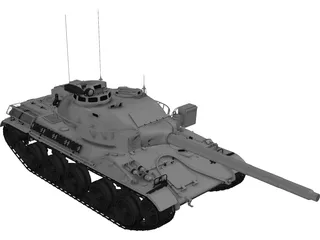 AMX-30B 3D Model