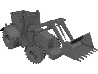 Excavator 3D Model