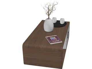 Modern Coffee Table 3D Model