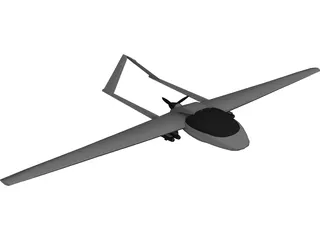 Bayraktar TB2 Tactical UAV 3D Model