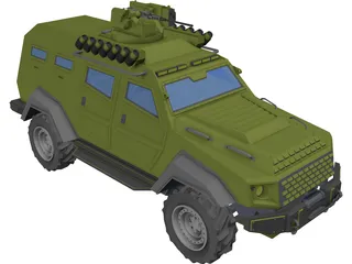 COBRA II - URAL 3D Model