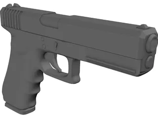 Glock 17 3D Model