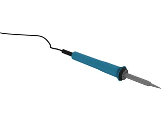 Soldering Iron 3D Model