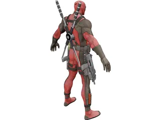 Deadpool 3D Model