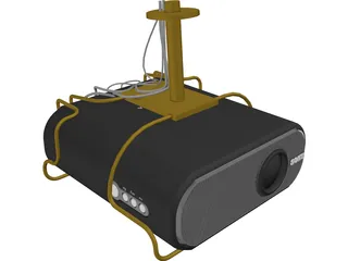 Sony Video Projector 3D Model