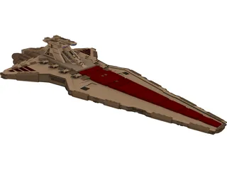 Star Wars Venator 3D Model