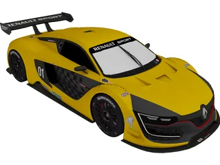 Renault R.S. 01 (2014) 3D Model