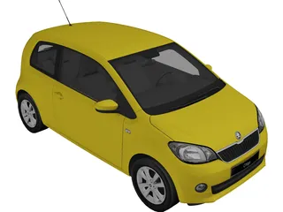 Skoda CityGO (2013) 3D Model