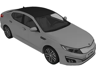 Kia Optima (2014) 3D Model