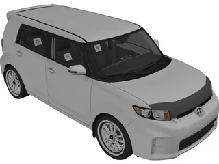 Scion xB (2014) 3D Model