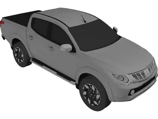 Mitsubishi L200 (2017) 3D Model