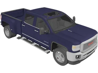 GMC Sierra HD (2015) 3D Model