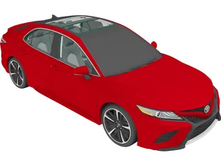 Toyota Camry (2018) 3D Model