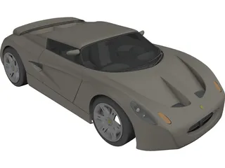 Lotus Ecos Concept 3D Model