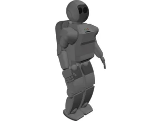 Asimo Robot 3D Model