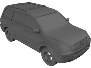 Honda Pilot (2005) 3D Model