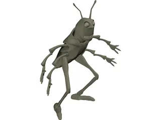 Bugs Life Hopper 3D Model