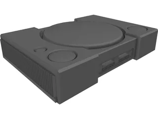 Sony PlayStation 3D Model