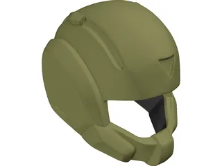 Pilot Helmet 3D Model