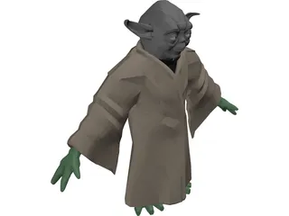 Star Wars Yoda 3D Model