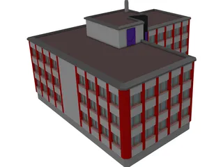 Office Building 3D Model