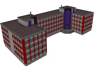 Office Building 3D Model