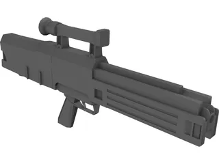 H&K G11K2 3D Model