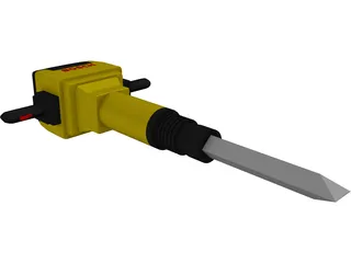 Bosch Electric JackHammer 3D Model