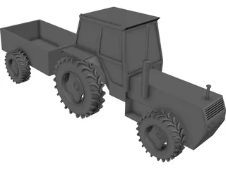 Tractor 3D Model