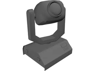 Moving Head Club Light 3D Model