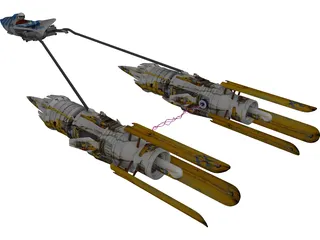 Star Wars Anipod 3D Model