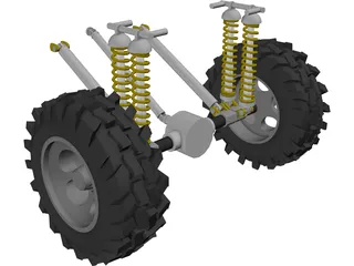 Suspension 3D Model