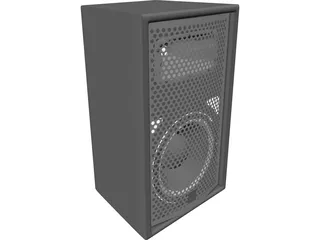 JBL Venue Sound Club Speaker 3D Model