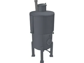 Wine Holding Tank 3D Model