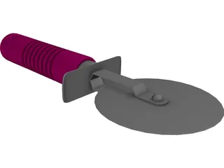 Pizza Cutter 3D Model