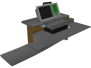 Cahier 3D Model