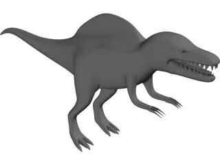 Spinosaurus Toy 3D Model