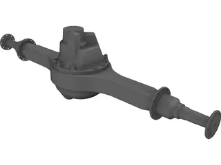 Rear Axle 3D Model