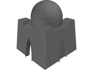 Mazar-e-Quiad 3D Model