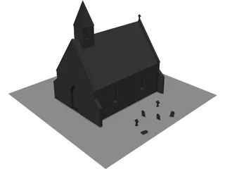 Scotish Chapel 3D Model