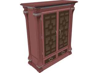 Bedroom Armoire 3D Model