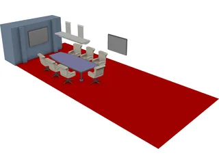 Conference Room 3D Model