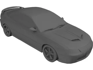 Pontiac GTO 3D Model