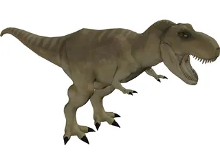 Gentlest Tyrannosaurus 3D Model