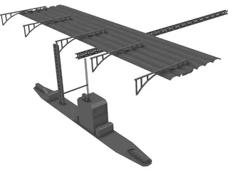 Tollgate 3D Model