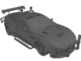 Aston Martin Road Warrior 3D Model