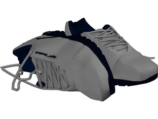 Boots Reebok 3D Model