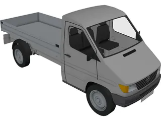 Mercedes-Benz Truck 3D Model